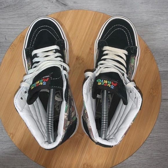Vans Nintendo X SK8-Hi Reissue Game Over Super Mario Bros Men’s 5 Women’s 6.5 - Picture 7 of 9